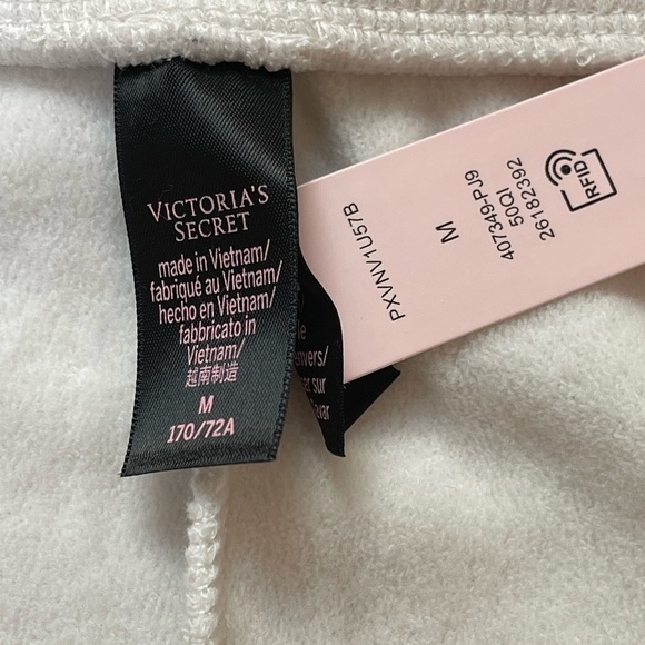 SOLD Victoria Secret cotton blend drawstring sweat pants Sz M - Picture 4 of 8